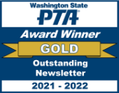 WSPTA Gold Award of Excellence: Outstanding Website • 2020-2021