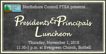 Presidents & Principals Luncheon, Thursday, November 1, 2018