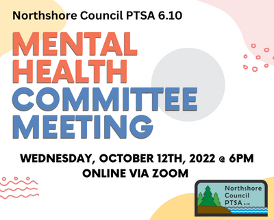 Image Mental Health Committee Meeting Oct. 5th