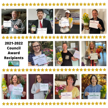 2021-2022 Council Award Recipients