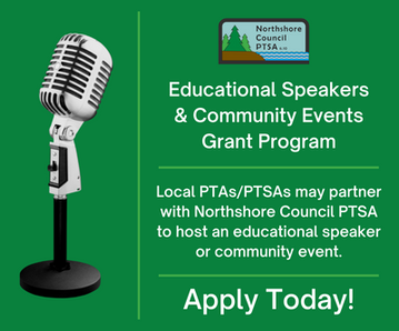 Northshore Council PTSA's Educational Speakers and Community Events Grant Program
