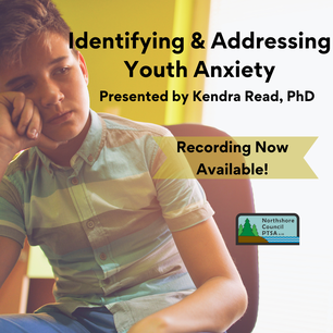 Recording Now Available: Identifying & Addressing Youth Anxiety