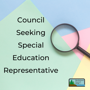 Council Seeking Special Education Representative