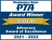 WSPTA Gold Award of Excellence: Outstanding Communication • 2020-2021