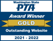 WSPTA Gold Award of Excellence: Outstanding Newsletter • 2020-2021